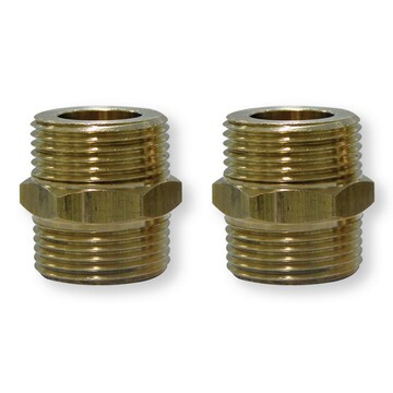 Doppelnippelsatz DN 16
